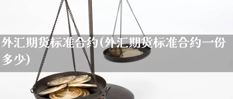 外汇期货标准合约(外汇期货标准合约一份多少)_https://www.lchbfg.com_期货行情_第1张