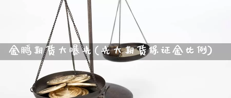 金鹏期货大曝光(光大期货保证金比例)_https://www.lchbfg.com_eia行情_第1张